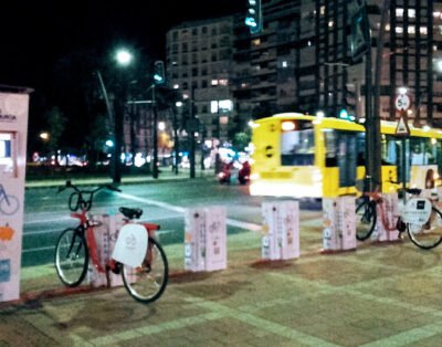 Punto De Alquiler Bicicletas Junto A Estacion Zaraiche