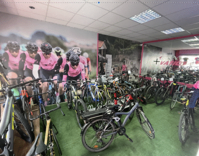 Tienda de bicicletas Mas Vatios cycling store