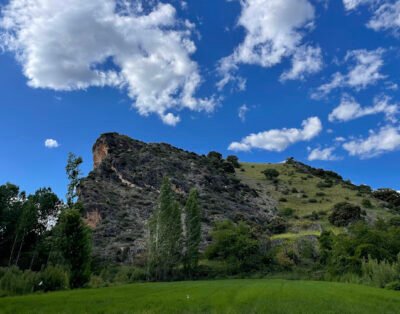 Inicio de la ruta hacia La Cabrera desde Aragosa