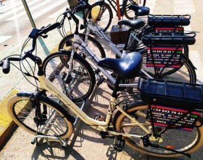 Electric bike rental shop